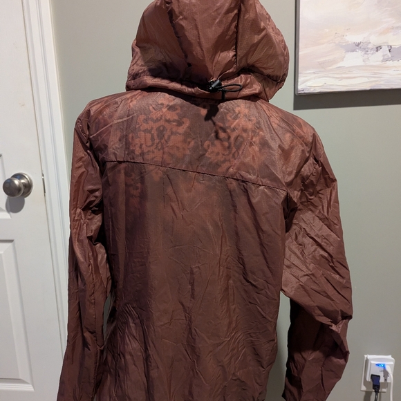Women's Sierra Designs Chocolate Brown Windbreaker Jacket Size XL - Picture 3 of 5